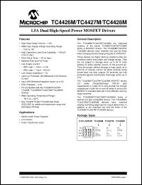 Click here to download TC4426M Datasheet