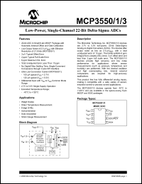 Click here to download MCP3550T-50 Datasheet