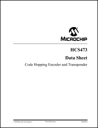Click here to download HCS473ISLSQTP Datasheet
