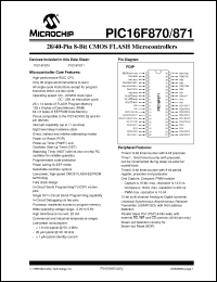 Click here to download 16F870 Datasheet