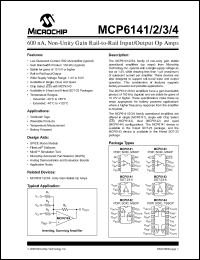Click here to download MCP6141T Datasheet