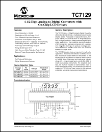Click here to download TC7129IKW713 Datasheet