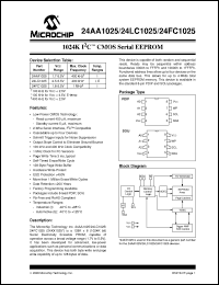 Click here to download 24AA1025 Datasheet