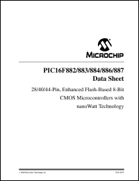 Click here to download PIC16F882_09 Datasheet