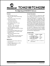 Click here to download TC4421M Datasheet
