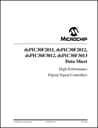 Click here to download DSPIC30F2011 Datasheet