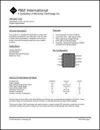 Click here to download RE46C100 Datasheet