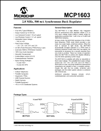 Click here to download MCP1603 Datasheet