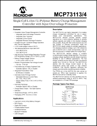 Click here to download MCP73114 Datasheet