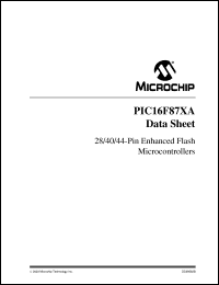 Click here to download PIC16LF876A Datasheet