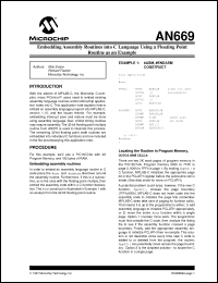 Click here to download AN669 Datasheet