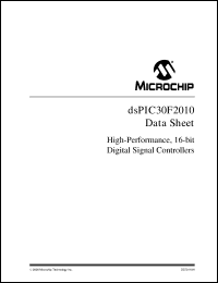 Click here to download DSPIC30F2010_08 Datasheet