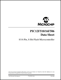 Click here to download PIC12F510 Datasheet