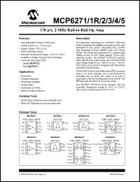 Click here to download MCP6271R Datasheet