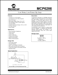 Click here to download MCP6286 Datasheet