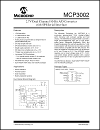 Click here to download MCP3002T Datasheet