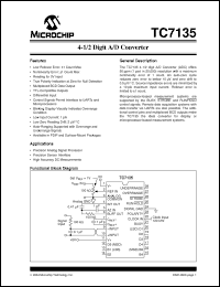 Click here to download TC7135CPL Datasheet