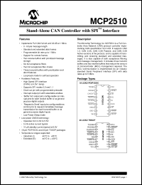 Click here to download MCP2510_07 Datasheet