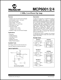 Click here to download MCP6001_05 Datasheet