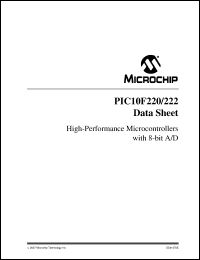 Click here to download PIC10F220_1 Datasheet