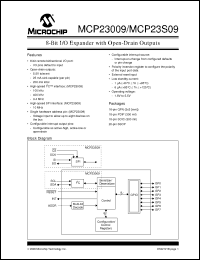 Click here to download MCP23009 Datasheet
