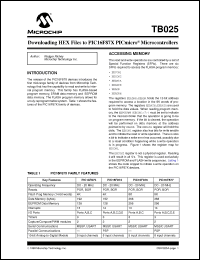 Click here to download TB025 Datasheet