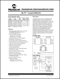 Click here to download 24AA024_09 Datasheet