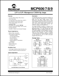 Click here to download MCP606_05 Datasheet