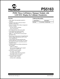 Click here to download PS5163 Datasheet