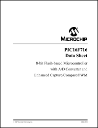 Click here to download PIC16F716_07 Datasheet