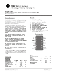 Click here to download RE46C145 Datasheet