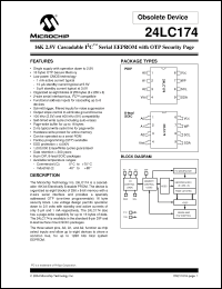 Click here to download 24LC174 Datasheet