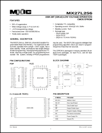 Click here to download MX27L256PI-12 Datasheet