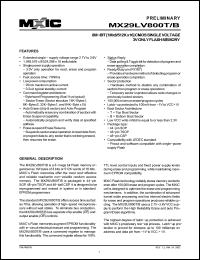 Click here to download MX29LV800T Datasheet