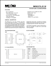 Click here to download 27L512-12 Datasheet