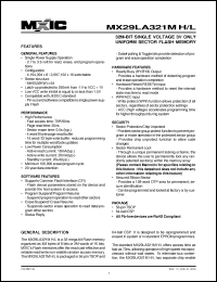 Click here to download MX29LA321MHTI-90G Datasheet