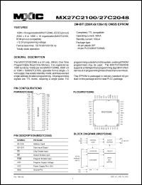 Click here to download 27C2100-90 Datasheet