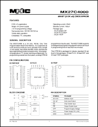 Click here to download 27C4000-12 Datasheet