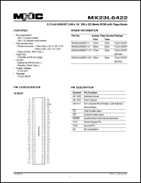 Click here to download MX23L6422MC-12G Datasheet