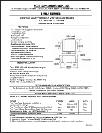Click here to download SMBJ100A Datasheet