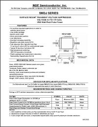 Click here to download SMDJ100A Datasheet
