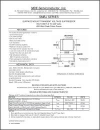 Click here to download SMBJ400CA Datasheet