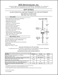Click here to download 5KP200A Datasheet