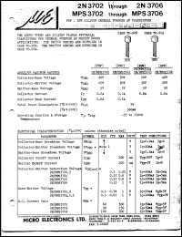 Click here to download 2N3705 Datasheet