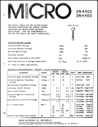 Click here to download 2N4403 Datasheet