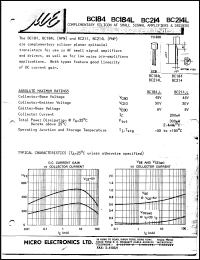 Click here to download BC184 Datasheet