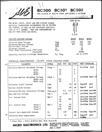 Click here to download BC302 Datasheet