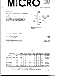 Click here to download MG31 Datasheet