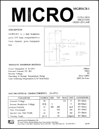 Click here to download MGB51CB-1 Datasheet