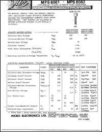 Click here to download MPS6561 Datasheet